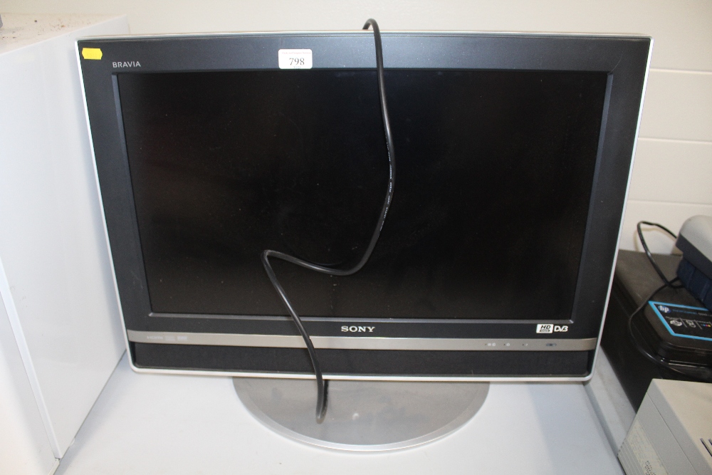 A Sony flat screen television