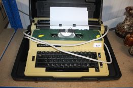 A Silver Reed 2600 portable typewriter