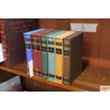 Folio Society, works of Antony Trollop, six volume