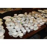 A large quantity of various decorative teaware etc