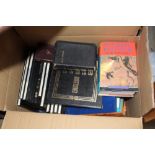 A box of miscellaneous books etc.