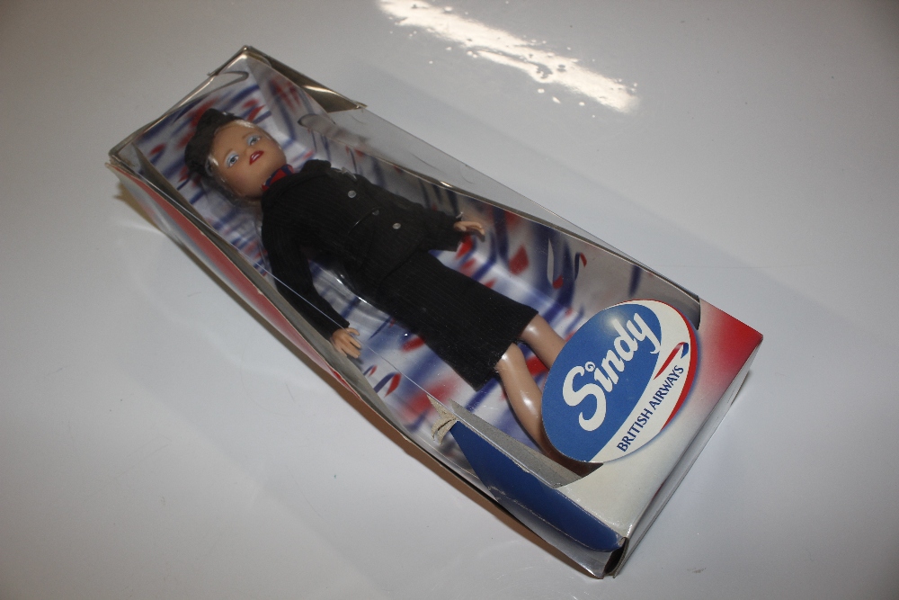 A Sindy British Airways doll, boxed
