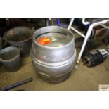 A beer keg