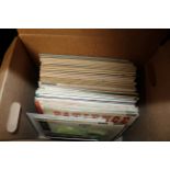 A box of records