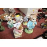 Five Royal Albert Beatrix Potter models