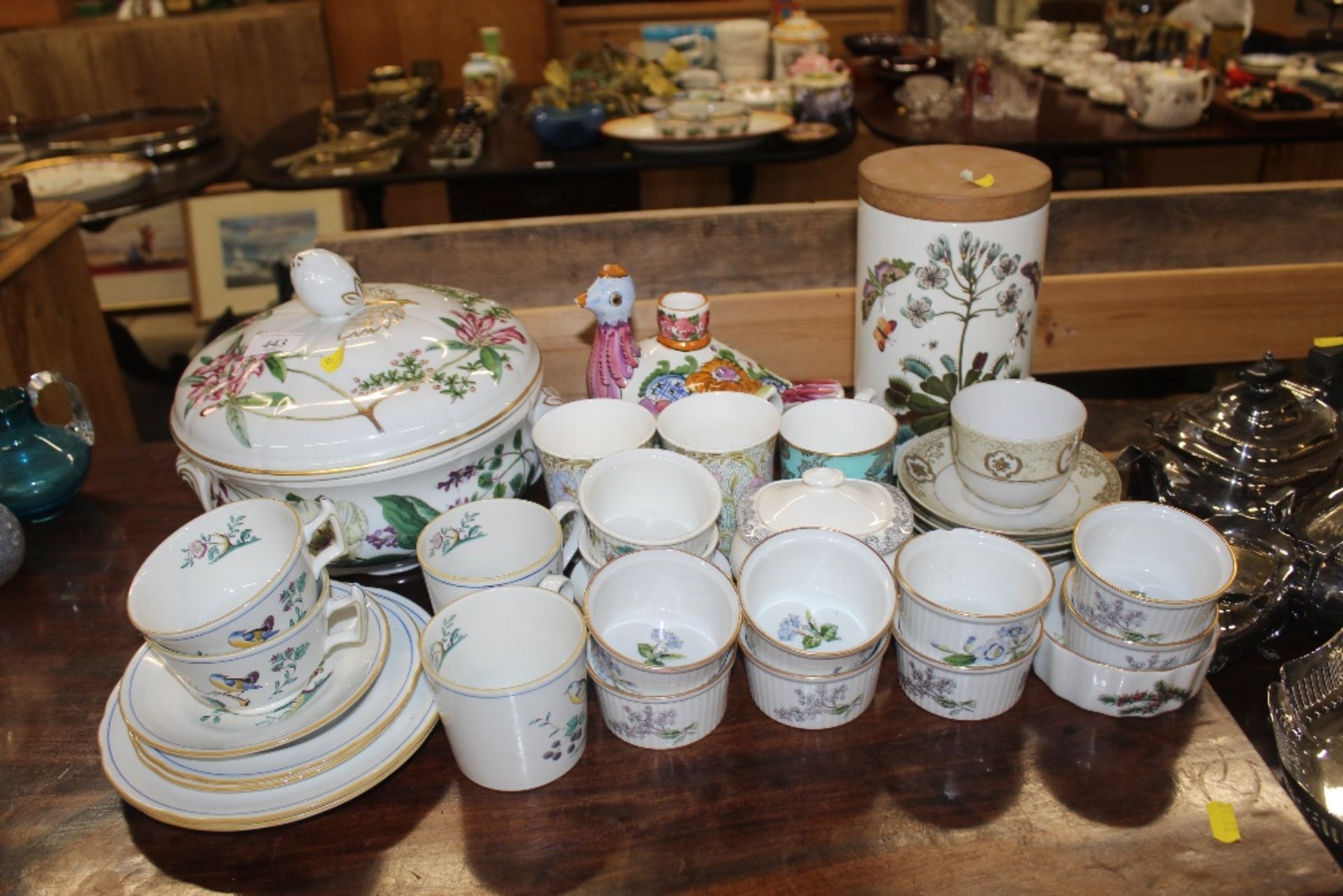 A quantity of Portmeirion and other china to inclu