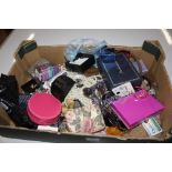 A large box of miscellaneous costume jewellery