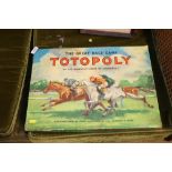 A boxed "The Great Race Game, Totopoly"