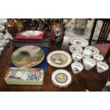 A collection of Argyle fine bone china tea ware; t
