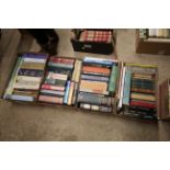 Four boxes of various books