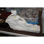 A figure of Venus reclining