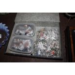 A box of 42mm War Game figures depicting 18th Cent