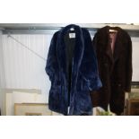 A Couture Helene blue coat