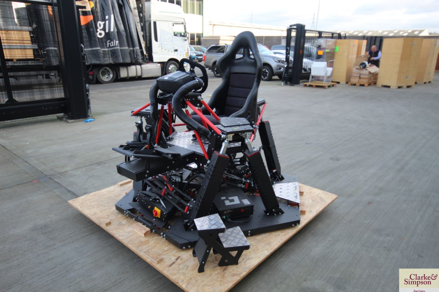 On Behalf of Imagination Europe Ltd Timed Online Auction of Surplus Production Equipment & Gaming Simulator Components