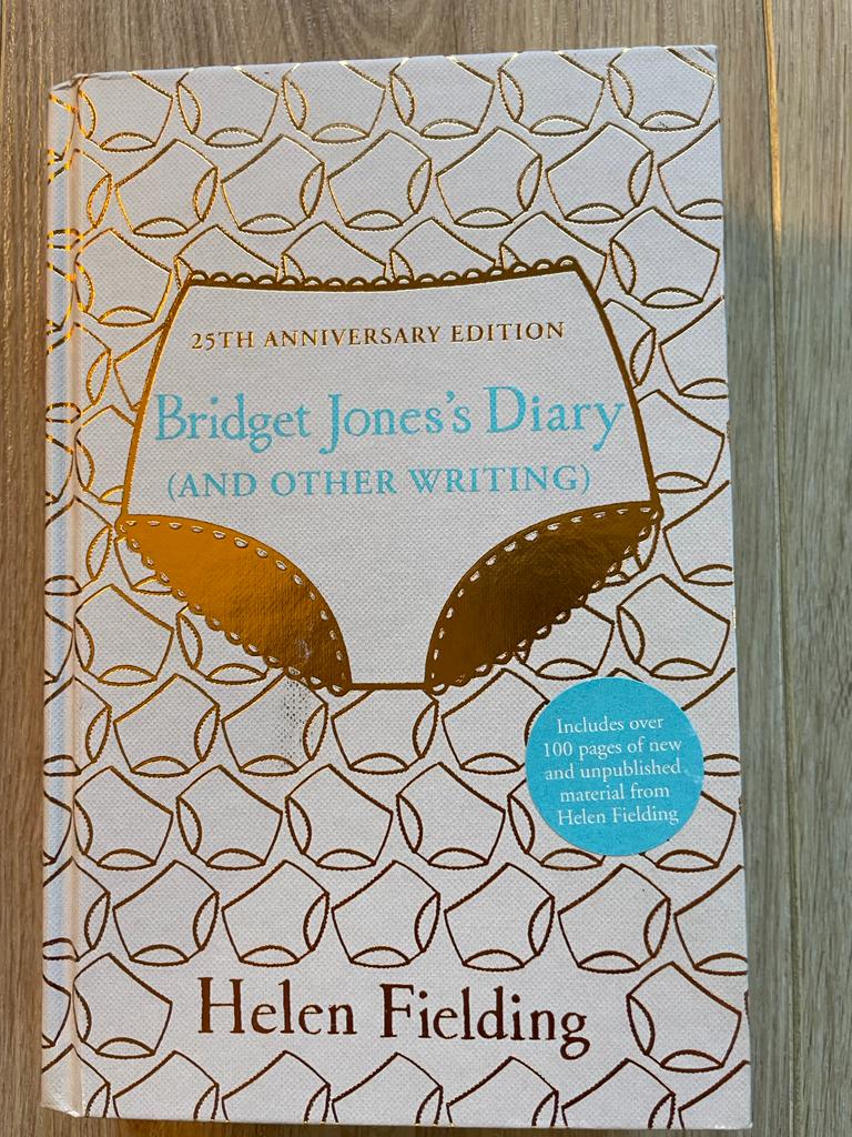 Signed 25th Anniversary Edition of Bridget Jones's Diary by Helen Fielding