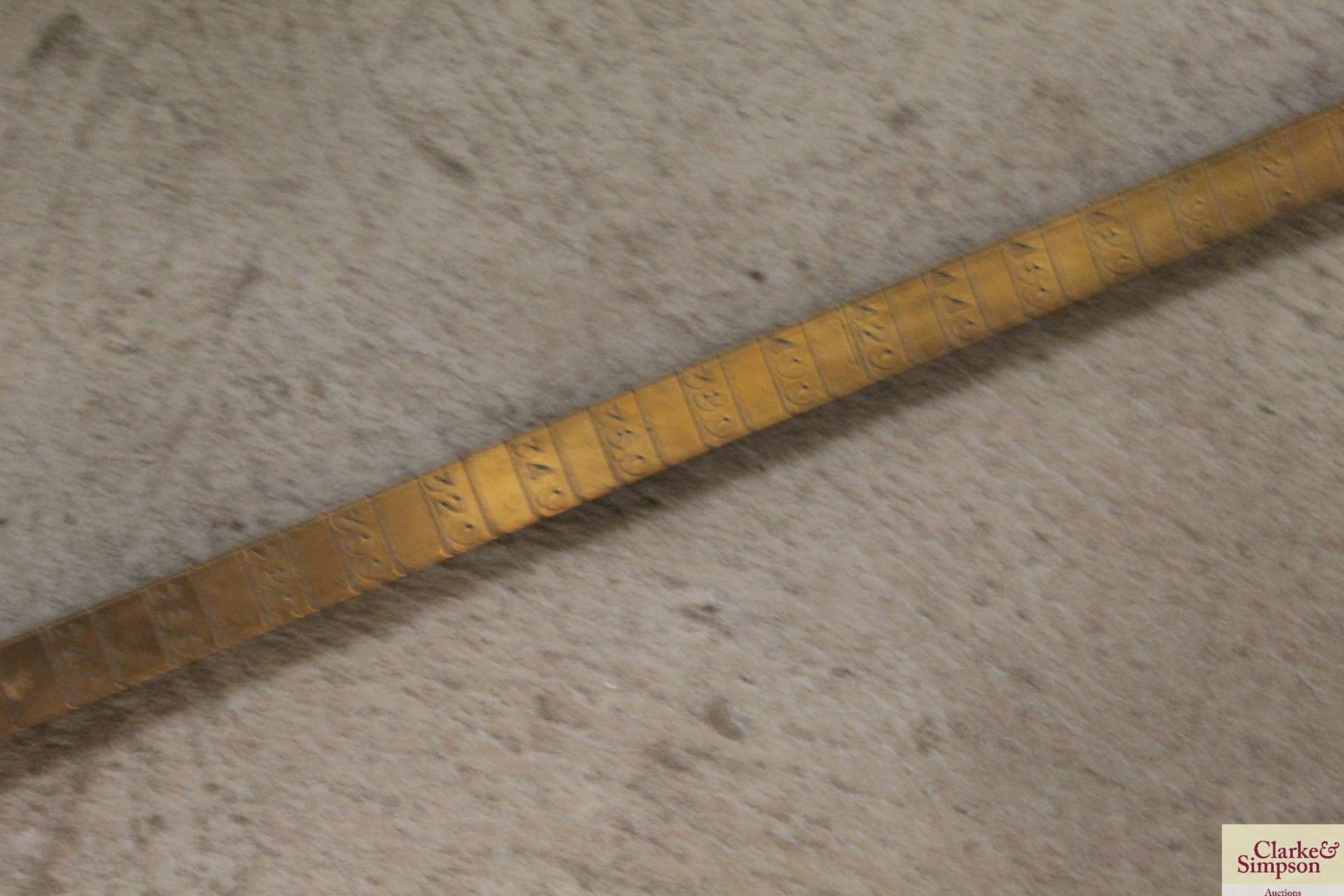 A brass tank fluid measuring stick - Image 8 of 11
