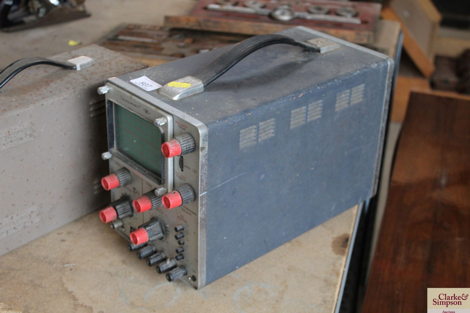 A Telequipment oscilloscope - sold as a collector'