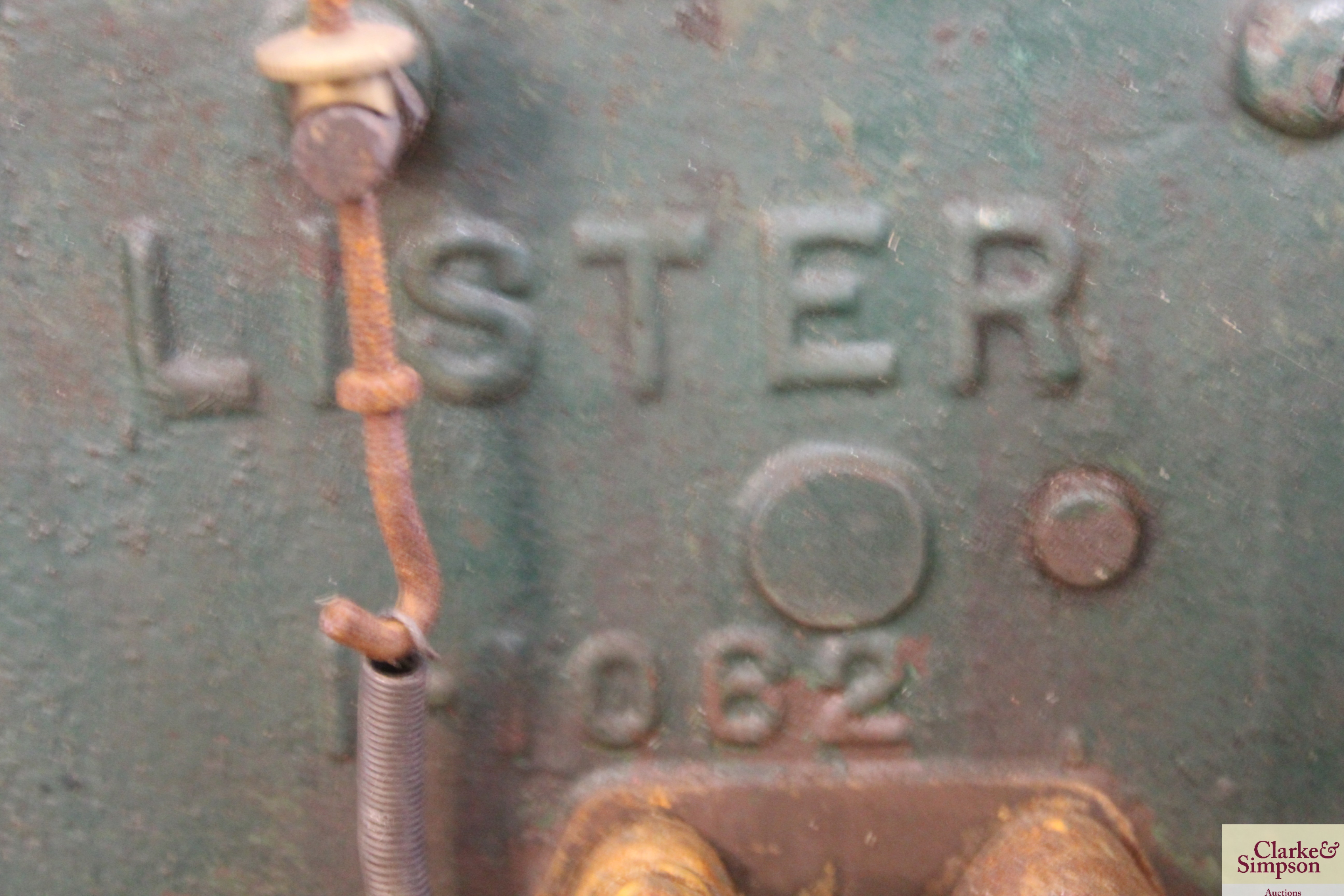 A Lister D stationary engine on trolley base - ven - Image 13 of 19