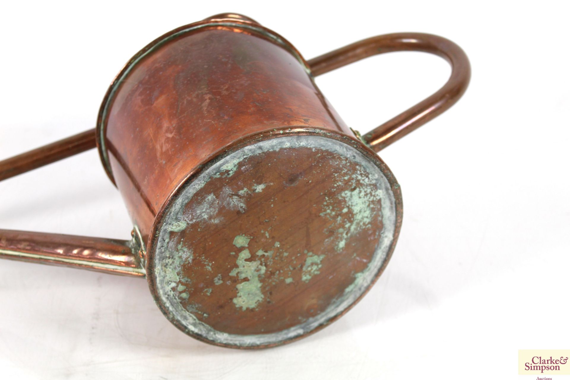 A small copper long spouted watering can - Image 3 of 3