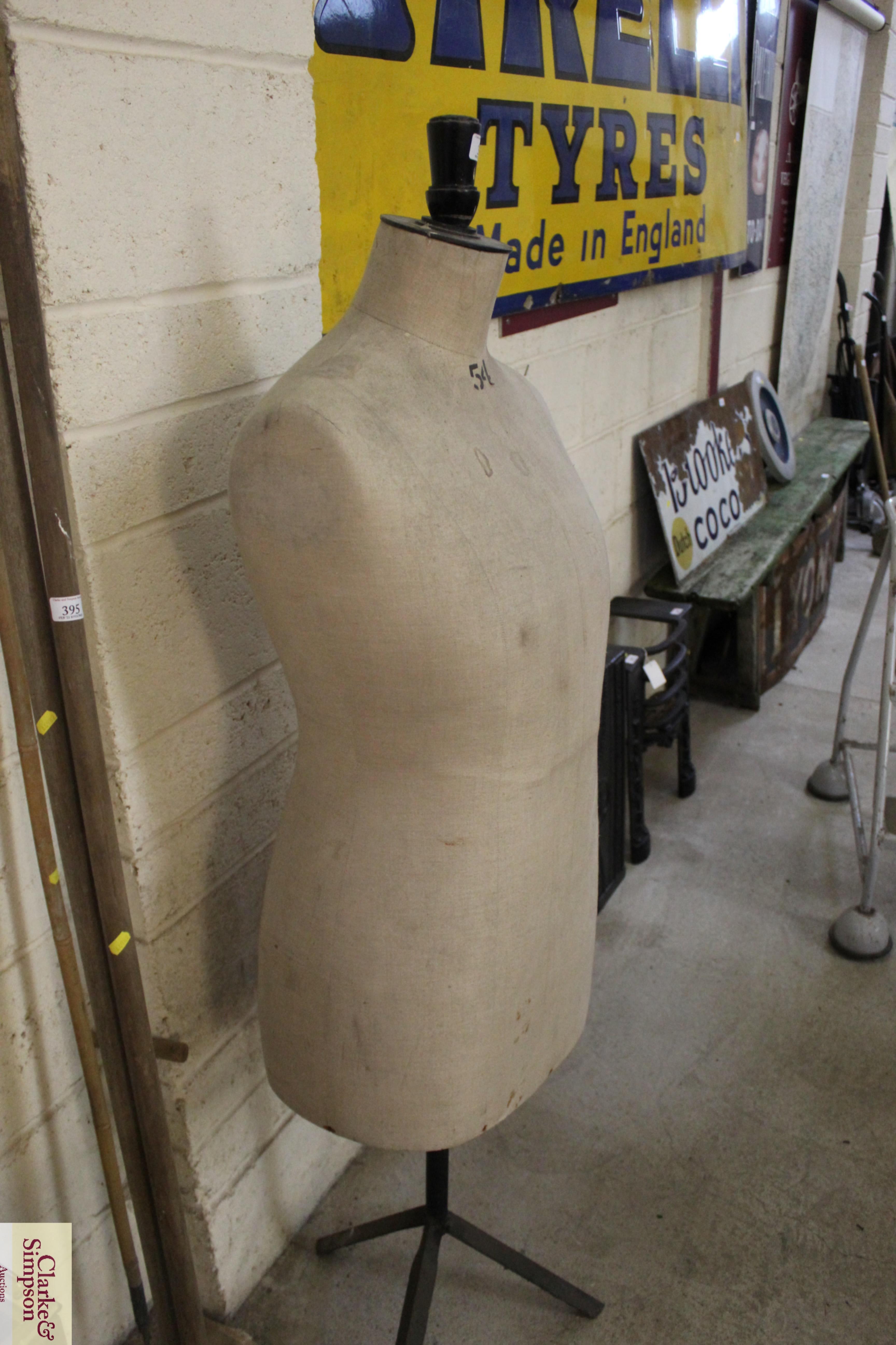 A vintage tailor's dummy - Image 2 of 3