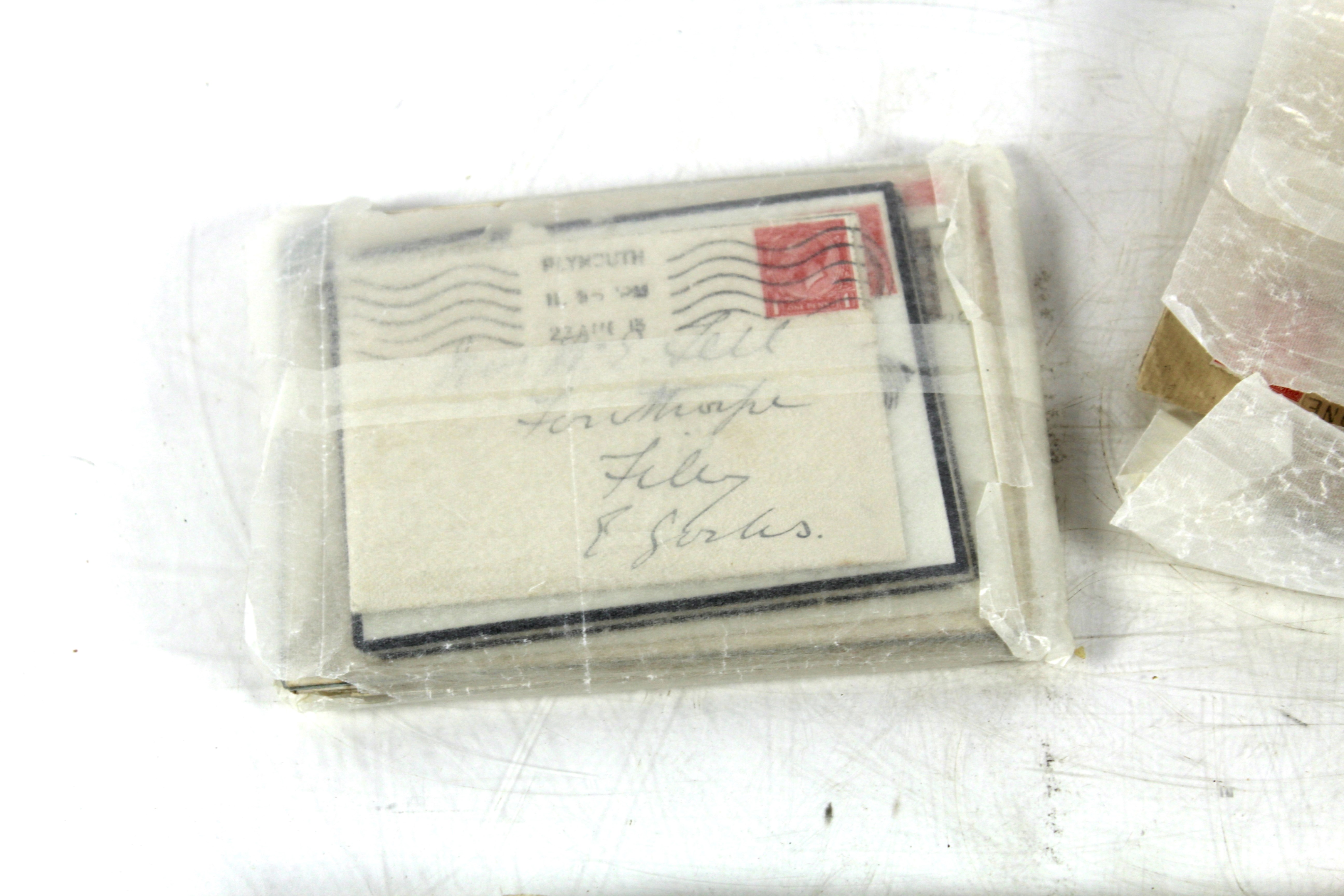 A collection of antique postal correspondence and - Image 2 of 4