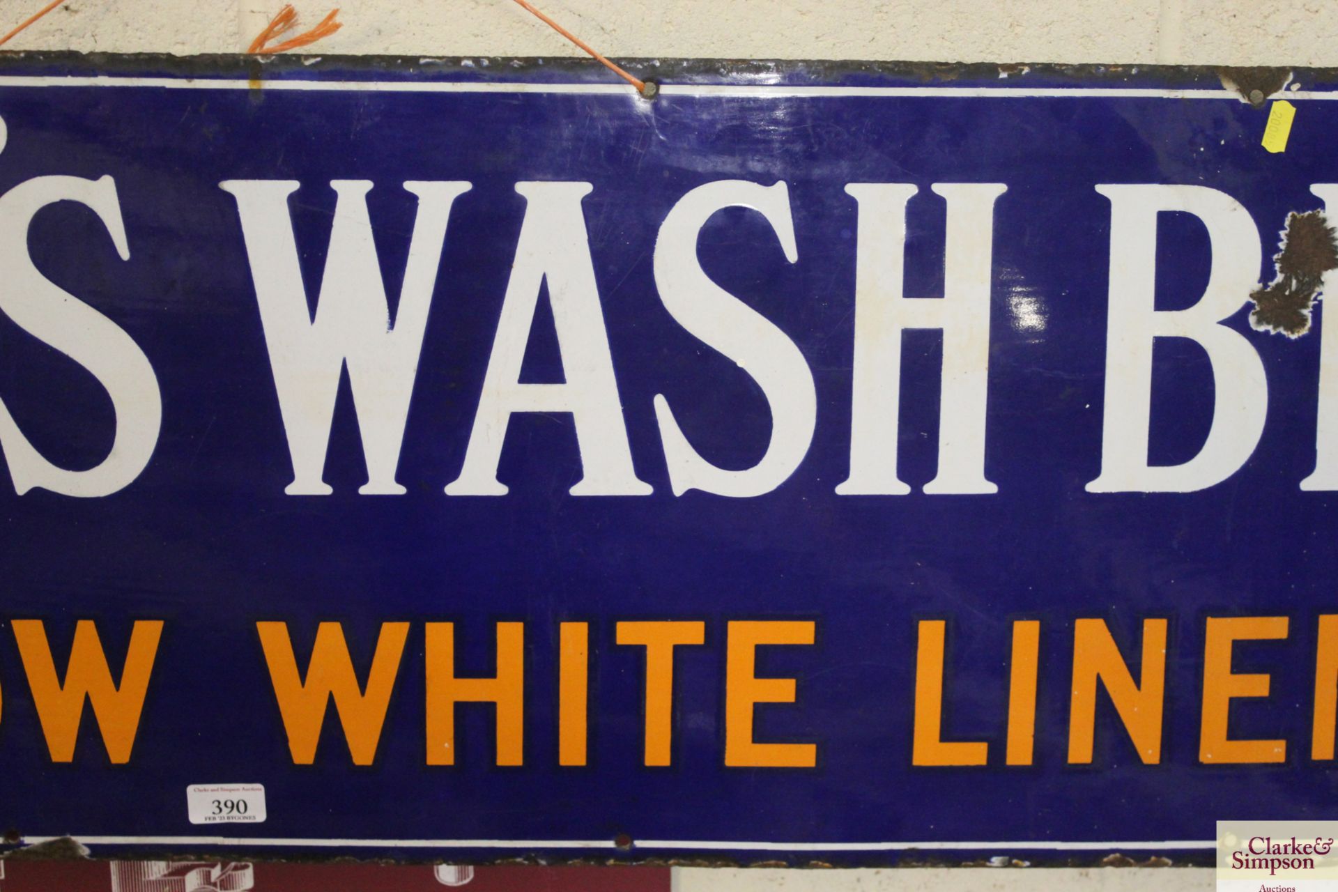 A "Colman's Wash Blue For Snow White Linen" enamel - Image 4 of 10