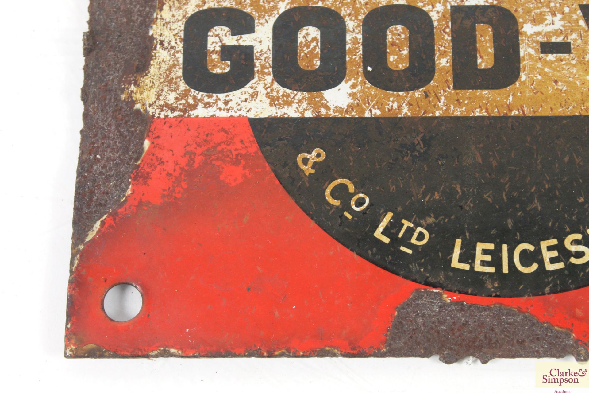 A "Good-Win" enamel sign, approx. 12" x 9" - Image 5 of 10
