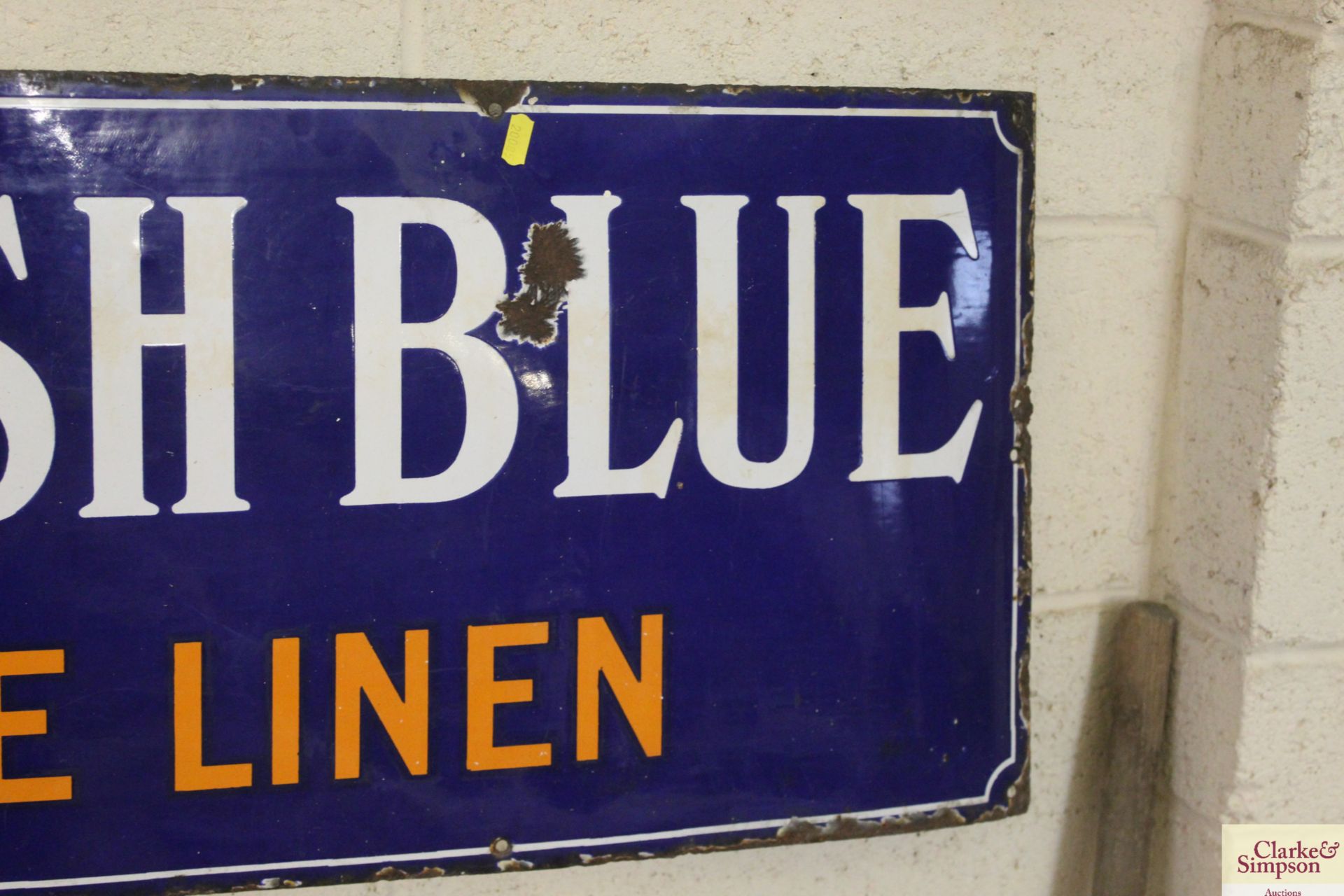 A "Colman's Wash Blue For Snow White Linen" enamel - Image 5 of 10