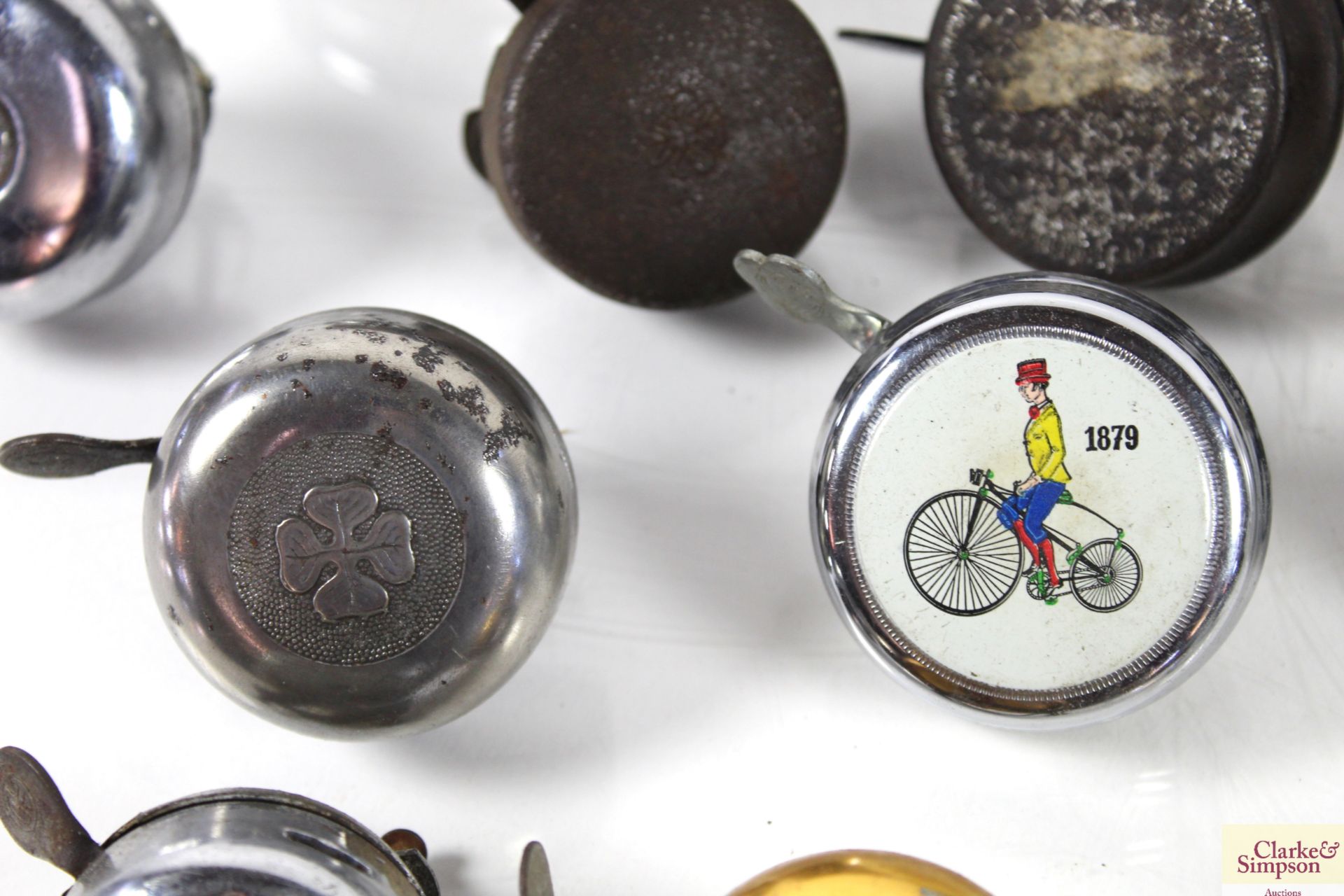 Twenty early bicycle bells including Joseph Lucas - Image 12 of 14