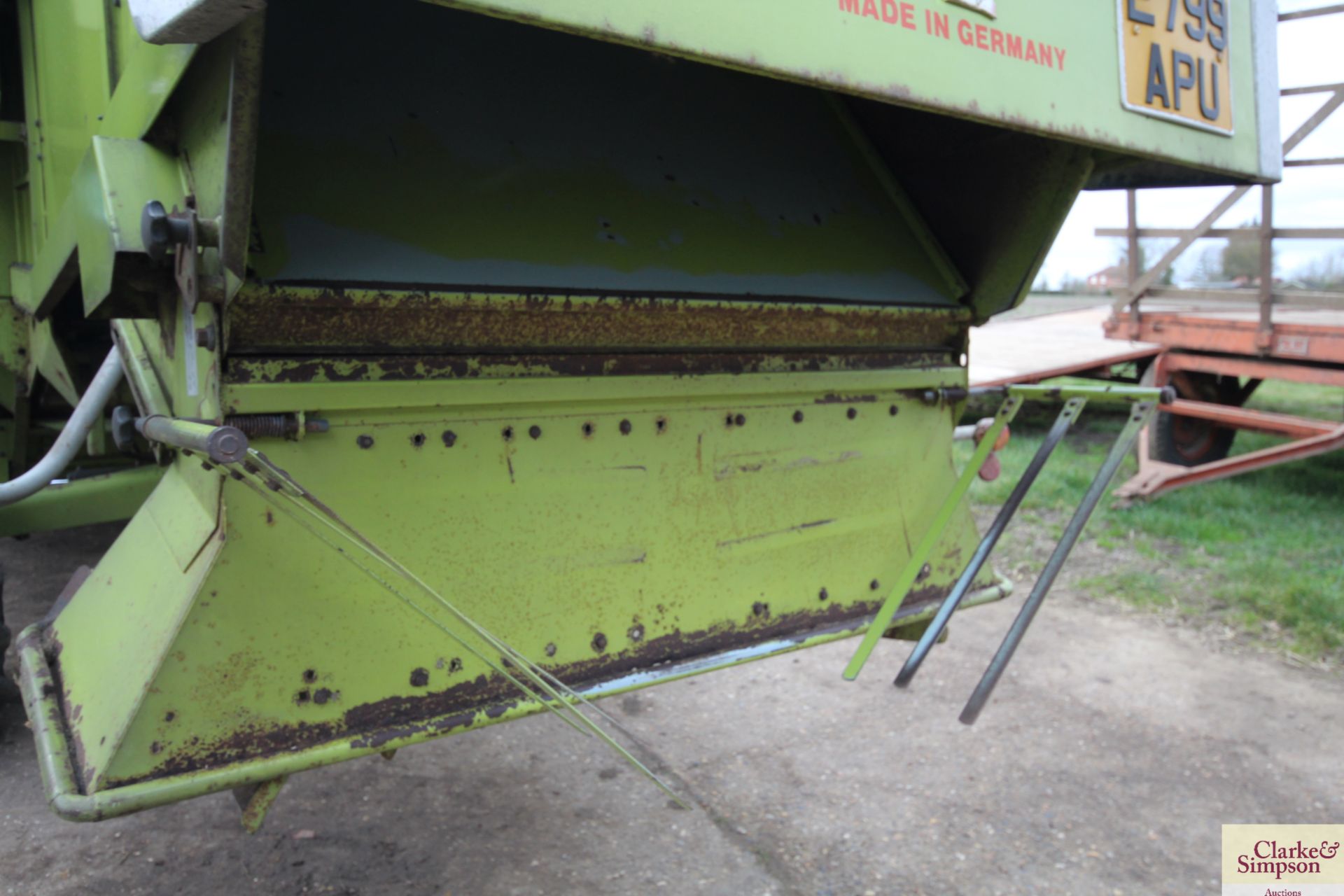 ** UPDATED HOURS ** Claas Dominator 98S combine. Registration E799 APU. Date of first registration - Image 30 of 120