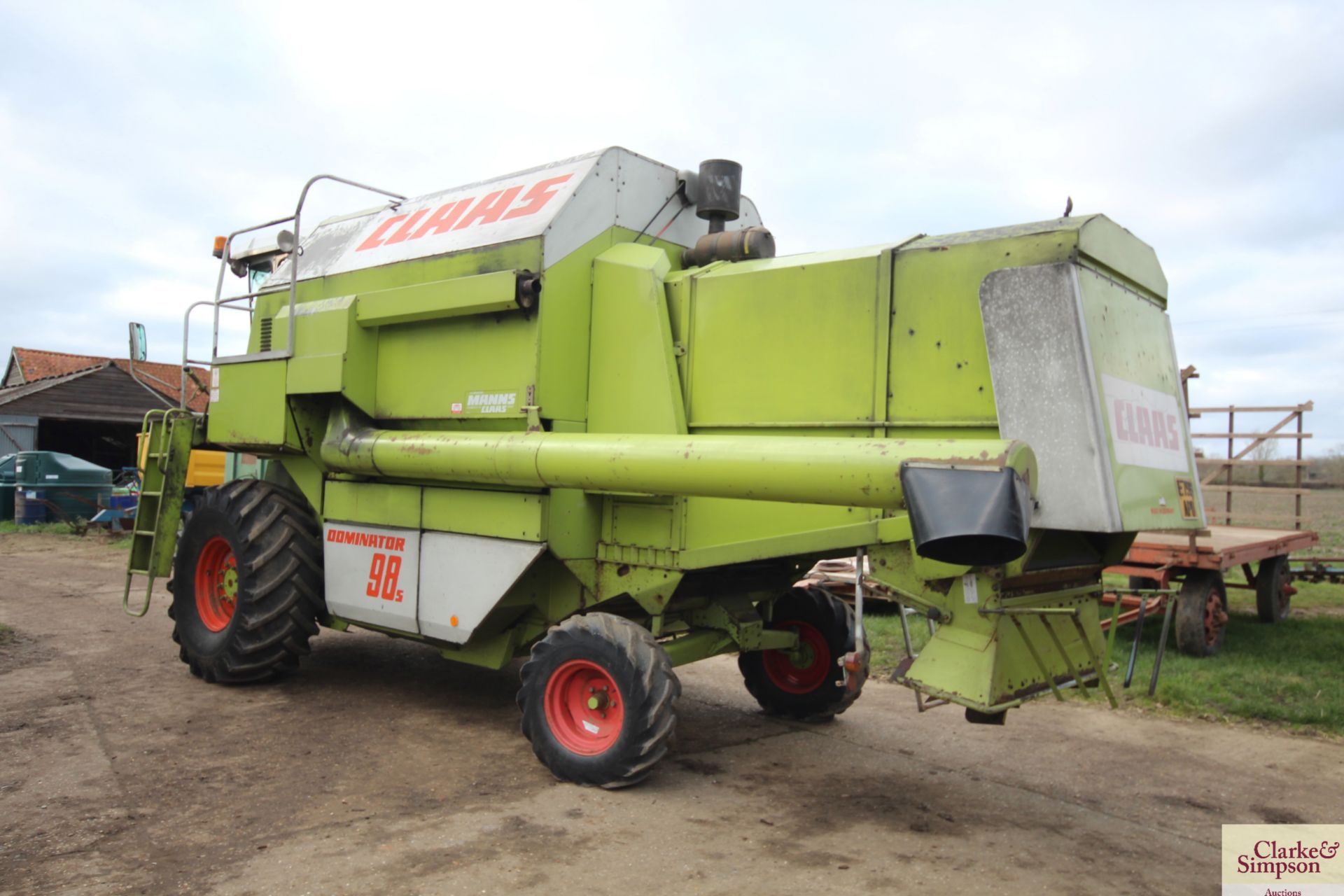 ** UPDATED HOURS ** Claas Dominator 98S combine. Registration E799 APU. Date of first registration - Image 3 of 120