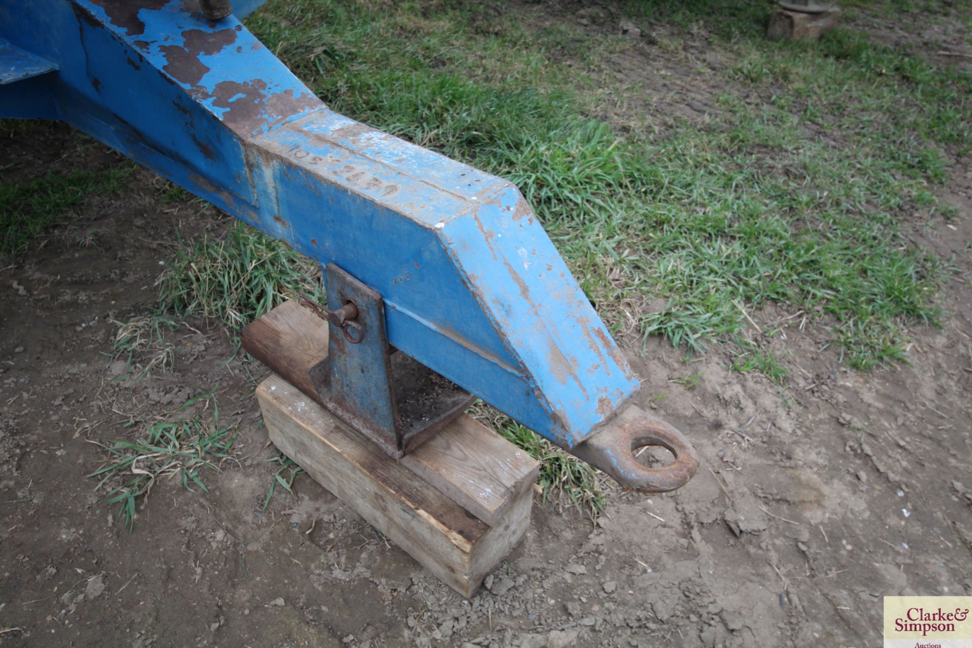 Richard Western 10T twin axle tipping trailer. 1985. With oil brakes. V - Image 5 of 19