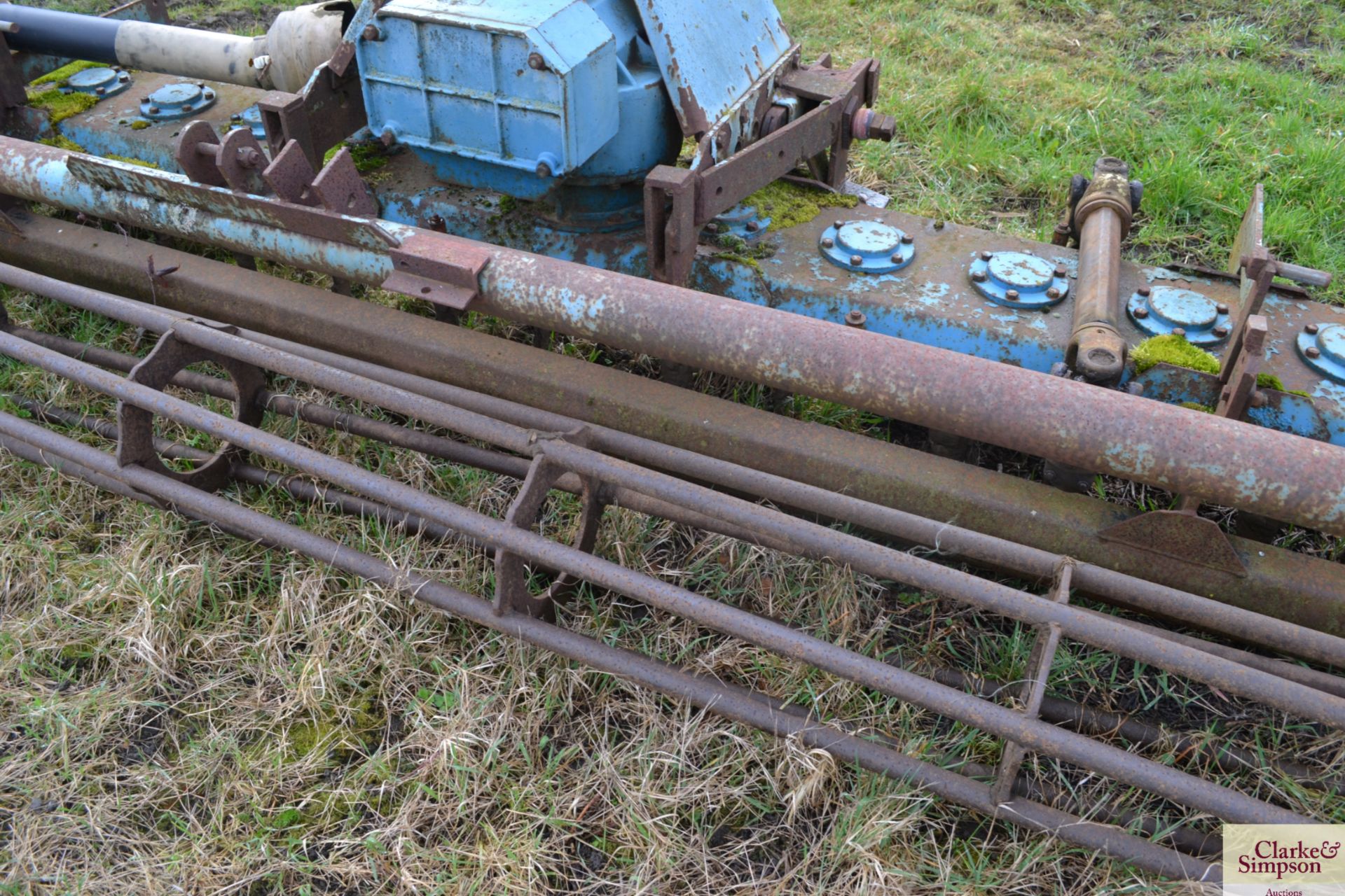 Ransomes 3.5m power harrow. With cage crumbler. V - Image 11 of 19