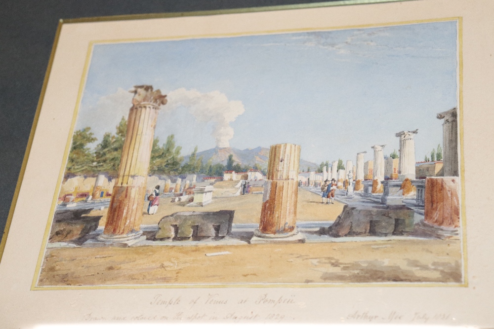 Arthur Mee, view of the Forum From The Temple of J - Image 3 of 6