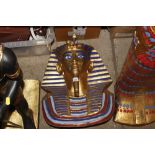 An Egyptian Revival death mask