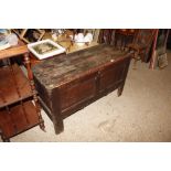 An 18th Century pine panelled chest AF