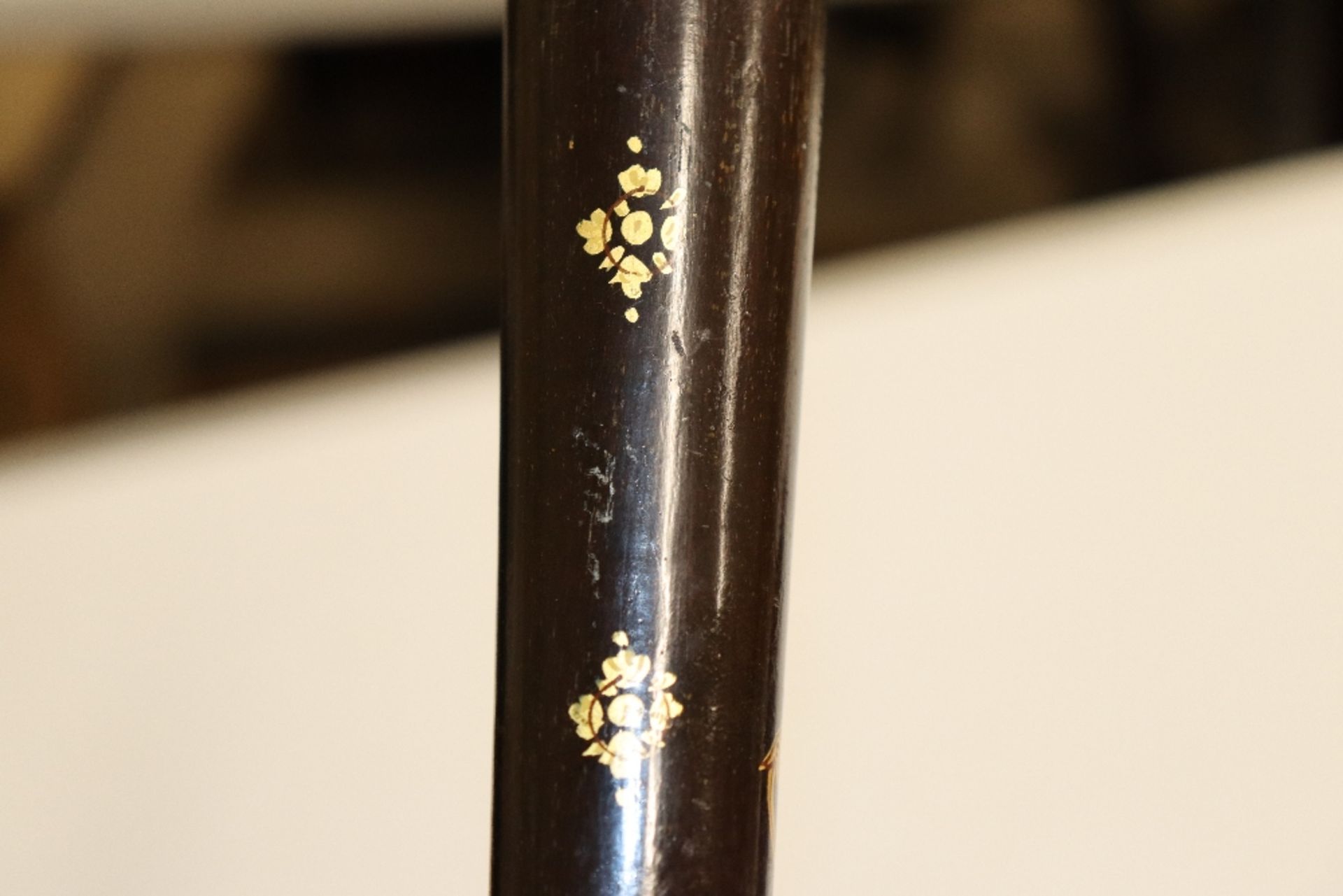 Two wooden truncheons, one with painted decoration - Image 7 of 7