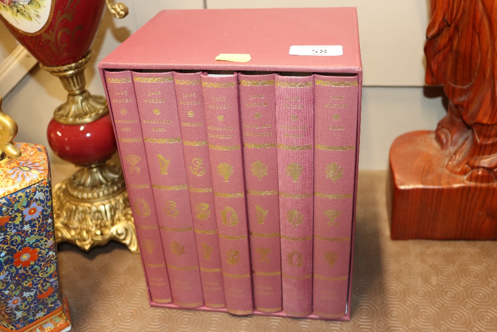 Jane Austen, seven volumes Folio Society set
