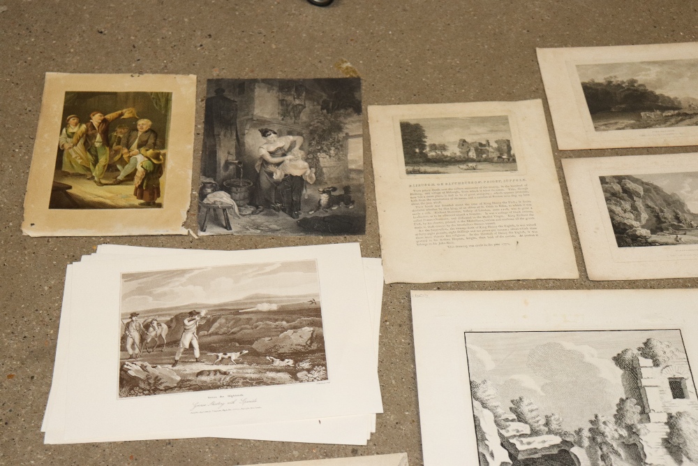 A box of various black and white engravings - Image 2 of 6