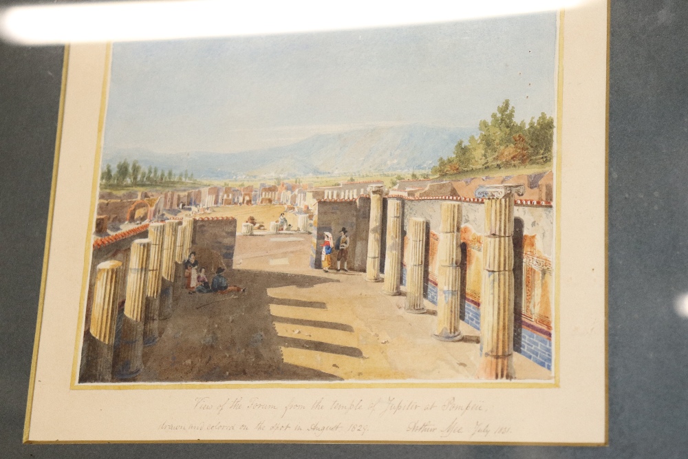 Arthur Mee, view of the Forum From The Temple of J - Image 2 of 6