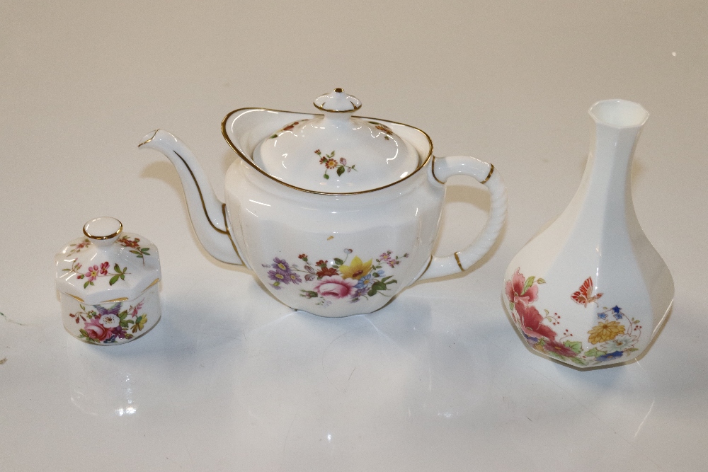 A Royal Crown Derby "Derby Posies" pattern teapot