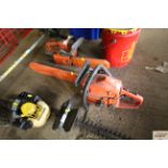 A Sachs-Dolmar 111 petrol chainsaw