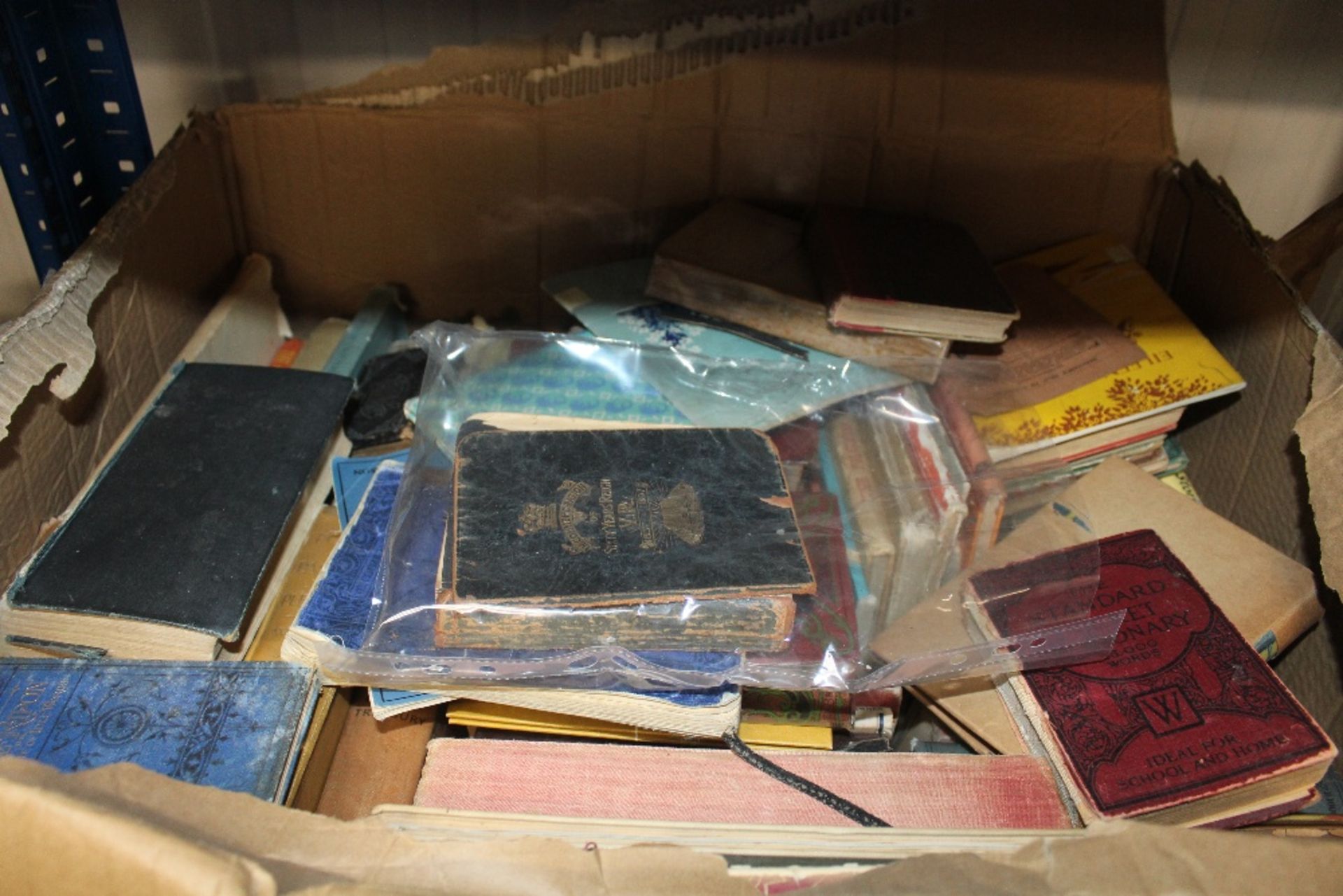 A box of books