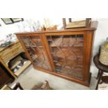 A 19th Century mahogany astragal glazed bookcase