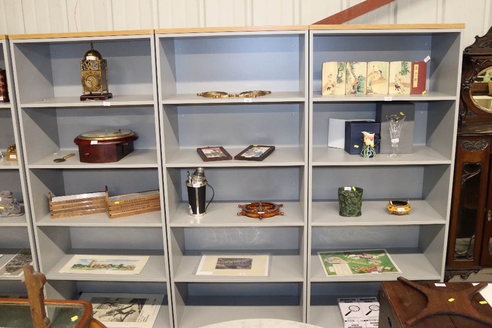 A four tier open fronted bookcase V