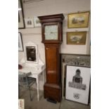 An Arcol oak cased grandfather clock