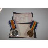 BWM & Victory medals to M2/227414 Pvt DW Nixon ASC