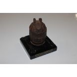 A WW1 grenade inkwell