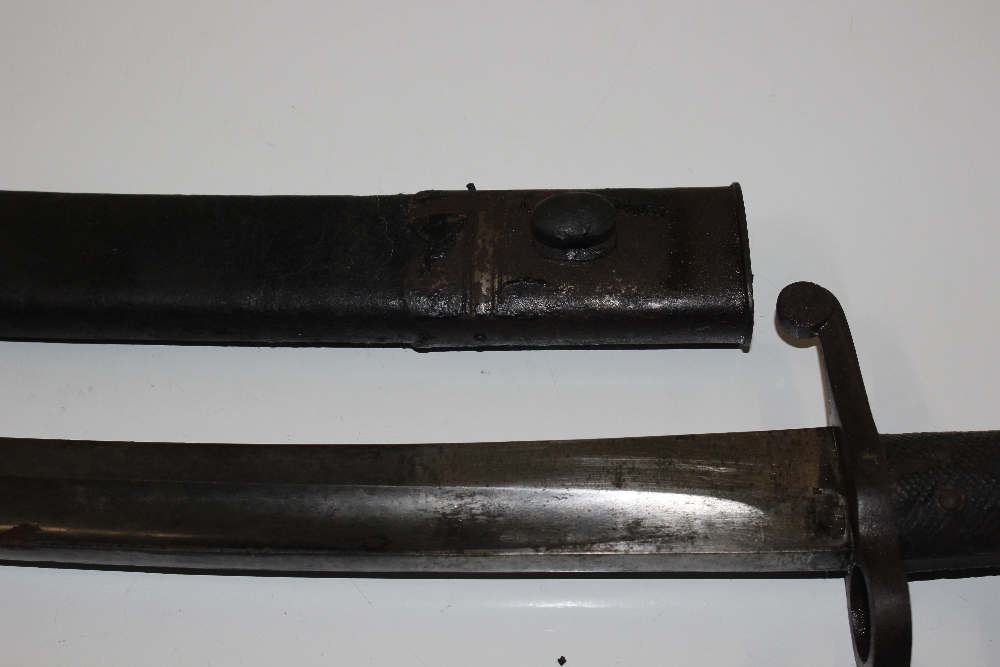 An 1856 pattern artillery sword bayonet - Image 3 of 8