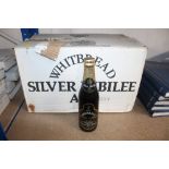 Sixteen bottles of Whitbread Silver Jubilee Ale